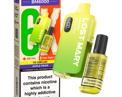 Apple Pear Lost Mary BM6000 Big Puff Vape