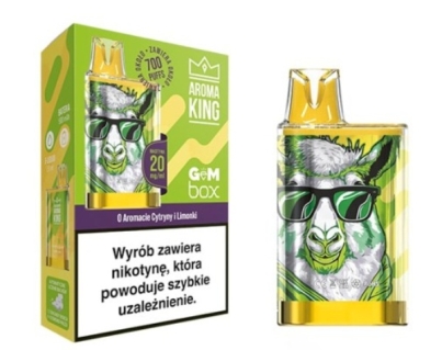 Aroma King GEM BOX - Cytryna Limonka - 700 puffs 20mg (A25)