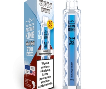 Aroma King GEM LUX 700 20mg - Blue Razz Cherry