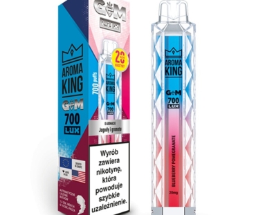 Aroma King GEM LUX 700 20mg - Blueberry Pomegranate