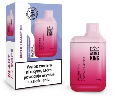 Aroma King Mini Bar 700 Puffs - Cotton Candy Ice