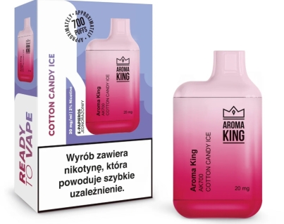 Aroma King Mini Bar 700 Puffs - Cotton Candy Ice