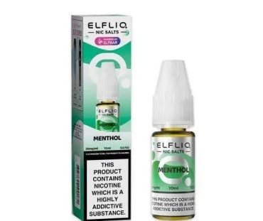 ElfLiq Nic Salt 10ml - Liquido al mentolo Elf Bar