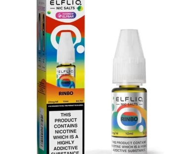 ElfLiq Nic Salt 10ml - Liquido per sigaretta elettronica Rinbo Elf Bar