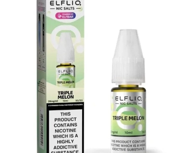 ElfLiq Nic Salt 10ml - Liquido per sigaretta elettronica Triple Melon Elf Bar