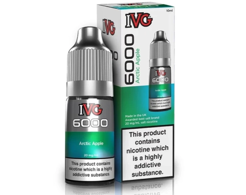 IVG 6000 Nic Salt - Arctic Apple 10ml E-liquid