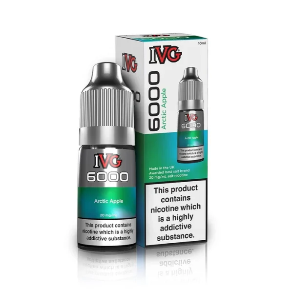 IVG 6000 Nic Salt - Arctic Apple 10ml E-liquid
