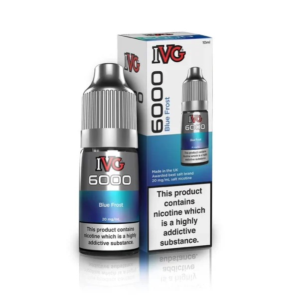 IVG 6000 Nic Salt - Blue Frost 10ml E-liquid