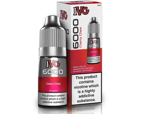 IVG 6000 Nic Salt - Cherry Chew 10ml E-liquid