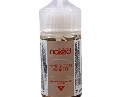 Liquido NAKED 100 50ml Shortfill - American Patriots