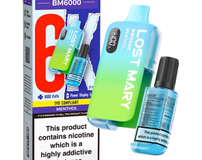 Menthol Lost Mary BM6000 Big Puff Vape