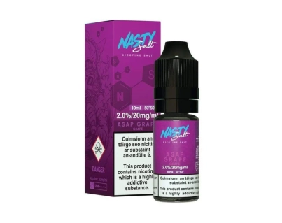Nasty Juice Nic Salt 10ml - ASAP Grape