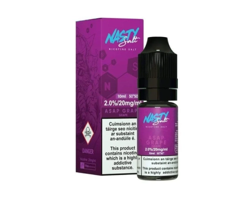 Nasty Juice Nic Salt 10ml - ASAP Grape