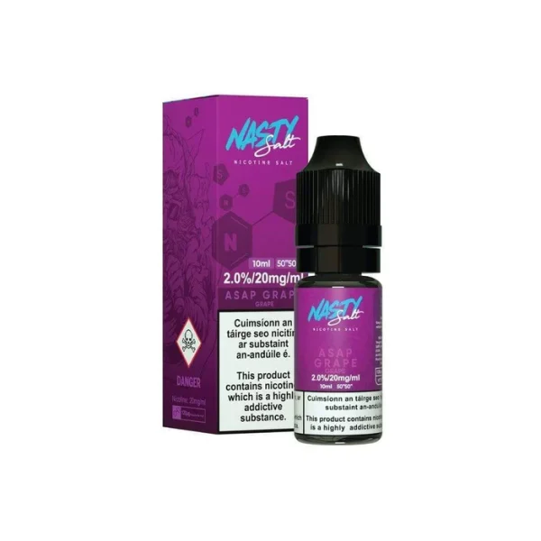 Nasty Juice Nic Salt 10ml - ASAP Grape