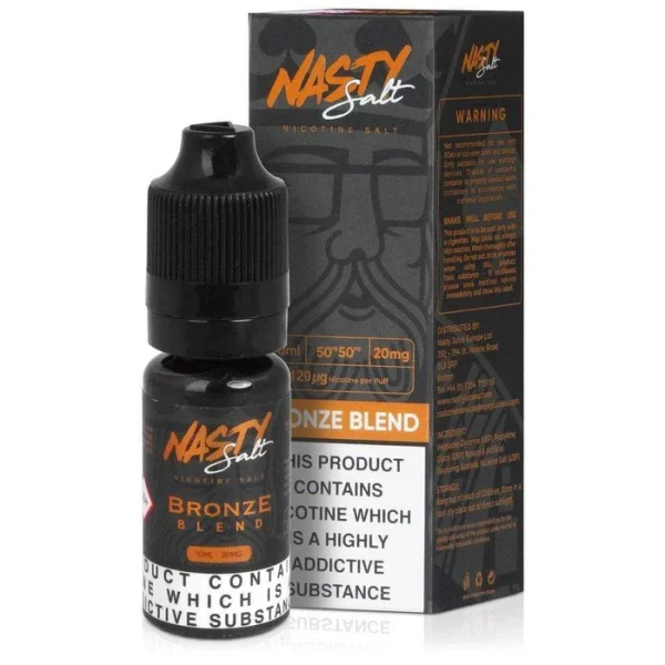 Nasty Juice Nic Salt 10ml - Bronze Blend