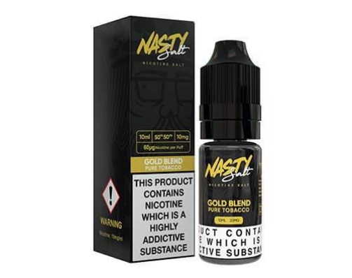 Nasty Juice Nic Salt 10ml - Gold Blend