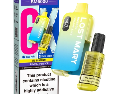 Pineapple Ice Lost Mary BM6000 Big Puff Vape