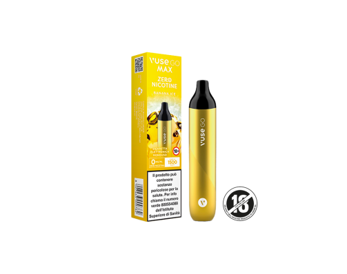 Vuse GO Max Banana Ice Pod Mod Usa e Getta - 1500 Puff