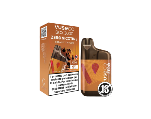 Vuse GO Box 3000 Creamy Tobacco Pod Mod