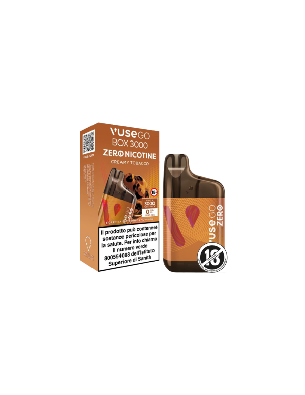 Vuse GO Box 3000 Creamy Tobacco Pod Mod