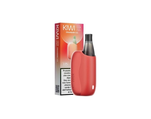 Kiwi Go+ Mini Starter Kit + Pod Precaricata Strawberry Ice