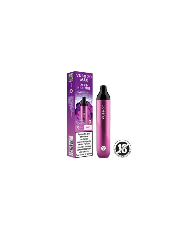 Vuse GO Max Passion Fruit Ice Pod Mod Usa e Getta - 1500 Puff