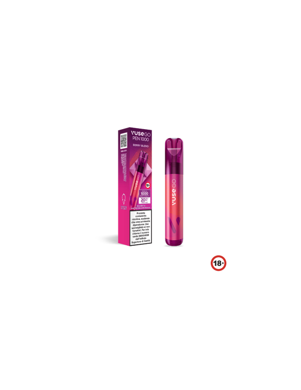 Vuse GO Pen 1000 Berry Blend Pod Mod Usa e Getta - 1000 Puff