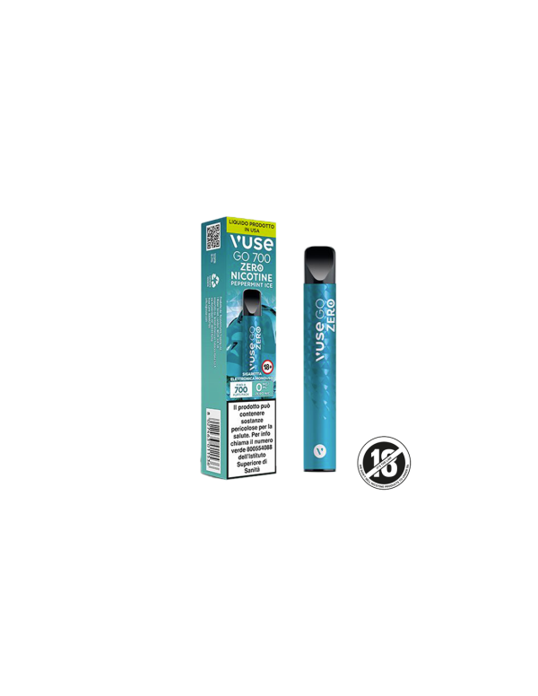 Vuse GO 700 Peppermint Ice Pod Mod Usa e Getta - 700 Puff